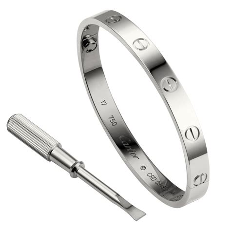 cartier love bracelet men's|cartier bracelet men's white gold.